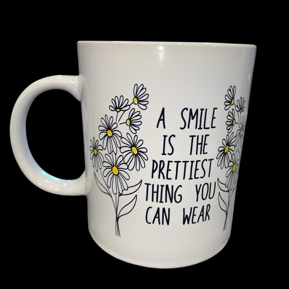Fisher Products Mug – 16oz Stoneware-A Smile is the Prettiest Thing You Can Wear - Picture 5 of 11